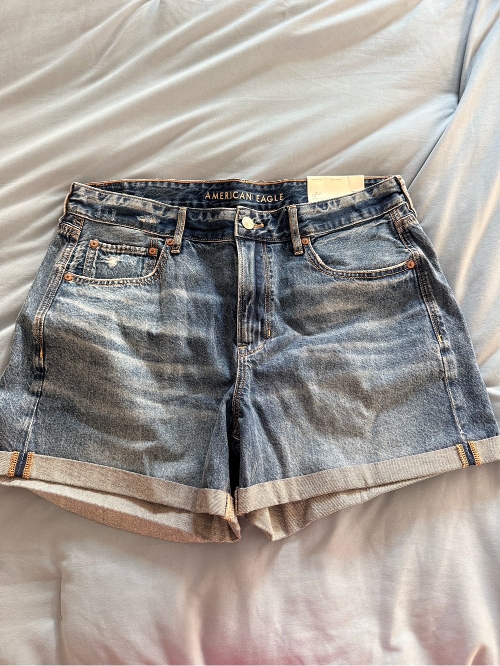 NWT American Eagle  Tom Girl fit Denim Shorts